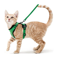 Cat Harness and Leash for Walking  Escape-Proof | Soft Adjustable Vest | Easy Control