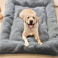 Extra Large Plush Dog Bed  Super Soft, Thickened Polyester Mat for Large Dogs