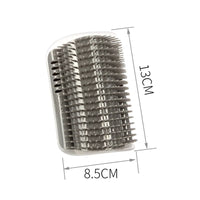 Cat Corner Scratcher & Massager Brush  Self-Grooming Hair Removal Comb for Cats & Kittens