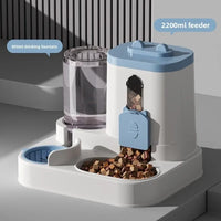 Automatic Pet Feeder & Water Dispenser Set