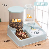 Automatic Pet Feeder & Water Dispenser Set