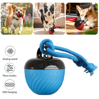 Interactive Motion-Activated Pet Ball for Dogs – Automatic Rolling Toy for Puppies & Small Dogs, USB Rechargeable Smart Ball