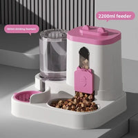 Automatic Pet Feeder & Water Dispenser Set