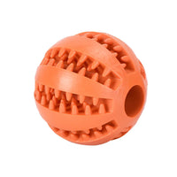 Interactive Dog Toy Ball – Rubber Chew & Treat Feeder Ball