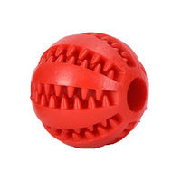 Interactive Dog Toy Ball – Rubber Chew & Treat Feeder Ball