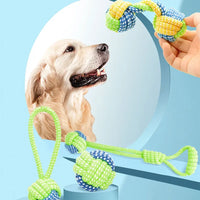 Interactive Cotton Rope Dog Toy – Chew & Dental Care