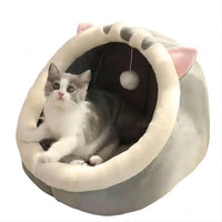 Deep Sleep Cat Bed – Foldable, Removable & Washable