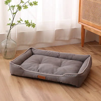 Four Seasons Waterproof PP Cotton Pet Mat  Durable, Bite-Resistant, Thickened Oxford Fabric Bed