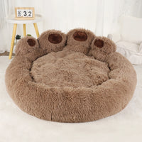 Fluffy Dog Bed – Winter Warm Sofa Basket for Pets