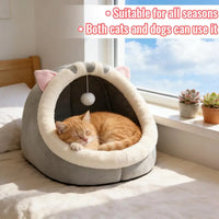Deep Sleep Cat Bed – Foldable, Removable & Washable