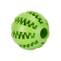 Interactive Dog Toy Ball – Rubber Chew & Treat Feeder Ball