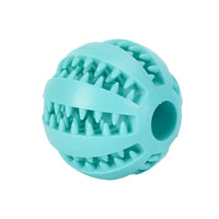 Interactive Dog Toy Ball – Rubber Chew & Treat Feeder Ball